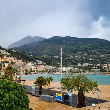 17.09.2023 von Menton über ÉZE nach Grasse und Le Dramont