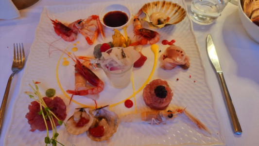 Ristorante Da Buso Caorle - Rohes Zeugs - pur und voller Genuss