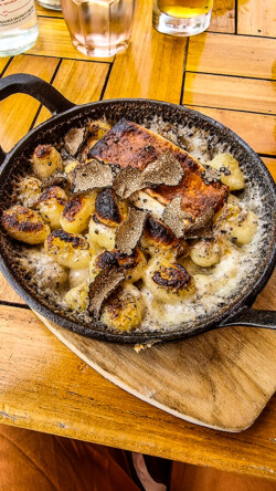 Gnocchi mit Brie und Trüffel - 31 Euro - Weltklasse