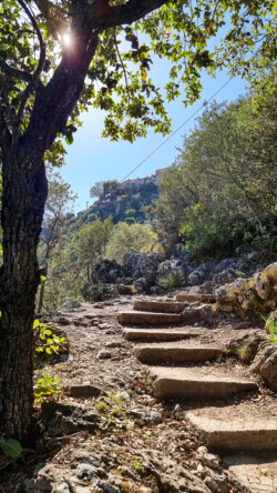 Die zweitblödeste Idee: Den Nietzsche-Weg runter - rauf noch blöder...