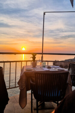 Rovinj Restaurant - La Puntulina - Weltklasse Fisch und Ausblick! Sicher unter Top-3 bei Fisch