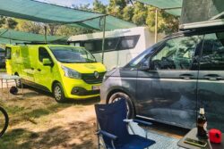 Unser Stellplatz in Pisa