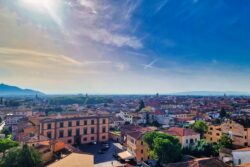 Ausblick vom schiefen Turm