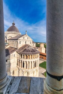 Ausblick vom schiefen Turm