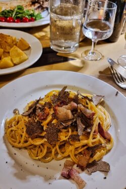 Ristorante Il Granaio - Carbonara mit Trüffel