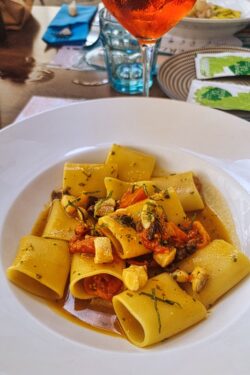 Osteria La Torre di Populonia - Ein Traum Fischrestaurant - Unglaublich - Auf Sterne-Niveau!