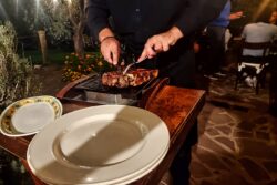 Unser Bistecca di Fiorentina - Im traumhafen La terra di Nello