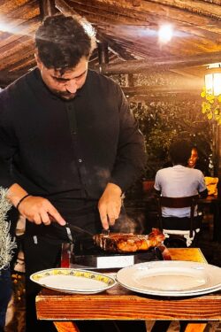 Unser Bistecca di Fiorentina - Im traumhafen La terra di Nello