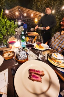 Unser Bistecca di Fiorentina - Im traumhafen La terra di Nello