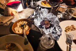 Unser Bistecca di Fiorentina - Im traumhafen La terra di Nello - Natürlich mit Bohnen :)