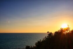 Der Ausblick von der Burg von Castiglione